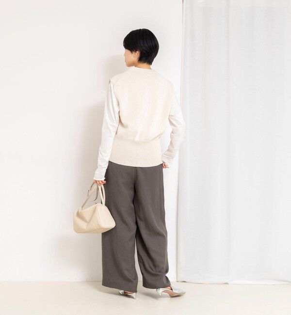 NOLLEY'S「【WEB＆一部店舗限定サイズアイテム】ウォッシャブルセルロースワイドパンツ」|その他|