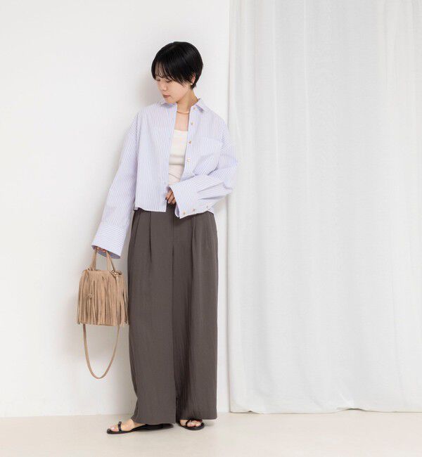 NOLLEY'S「MY STANDARD ショートシャツ」|シャツ・ブラウス|