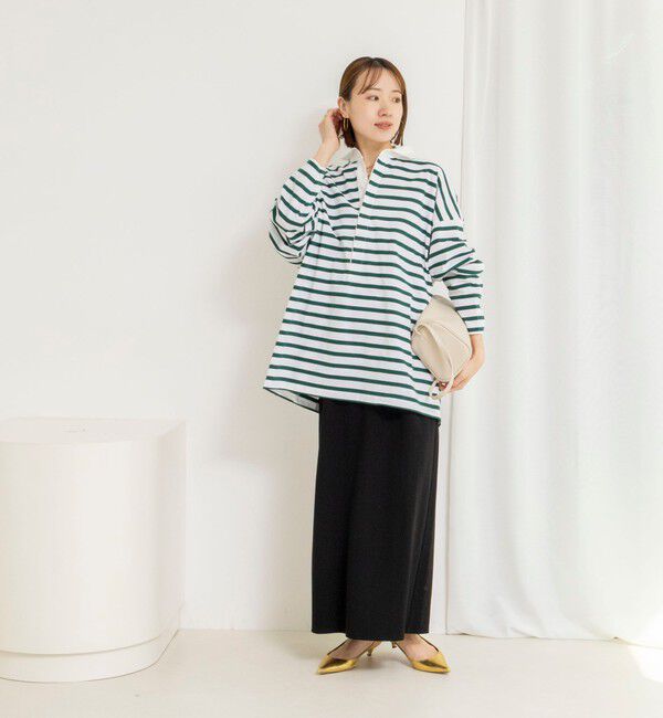 Rie Miller「ウォッシャブルBIGシルエットラガーシャツ」|Tシャツ・カットソー|