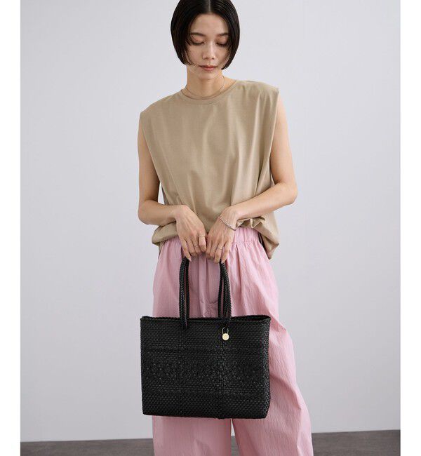 SALON adam et rope'「【Letra（レトラ）for SALON】PRAYA short S / ロングハンドル」|トートバッグ|