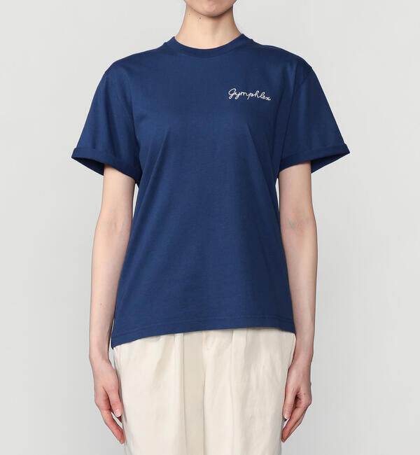GYMPHLEX「Gymphlex | 刺繍ロゴTシャツ WOMEN」|Tシャツ・カットソー|