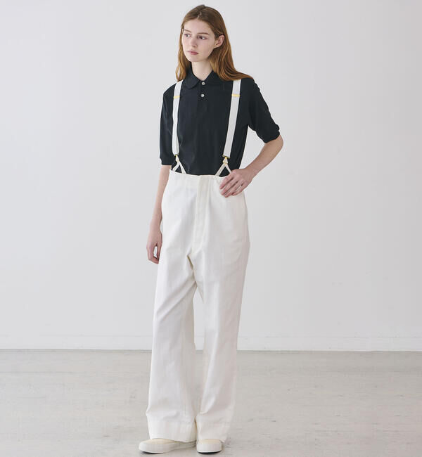  「ANATOMICA | ラウンドカラー ポロシャツ WOMEN」|ポロシャツ|
