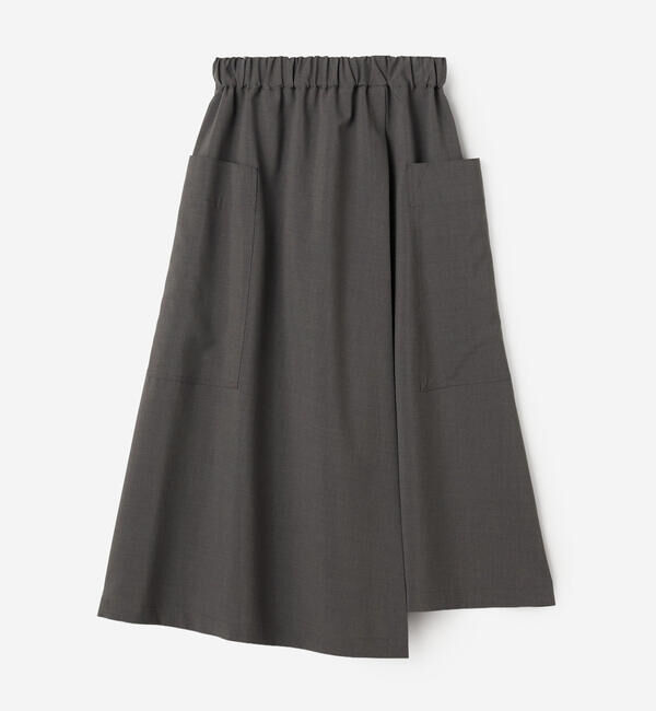 「nicholson & nicholson | 〈別注〉 ラップスカート WOMEN」|スカート|GREY