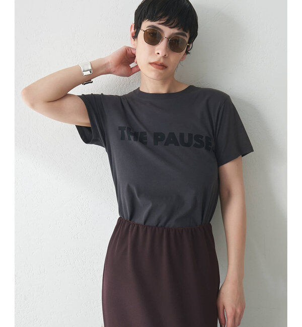 THE PAUSE「＜WEB限定カラーあり＞【THE PAUSE】THE PAUSE Tシャツ」|Tシャツ・カットソー|