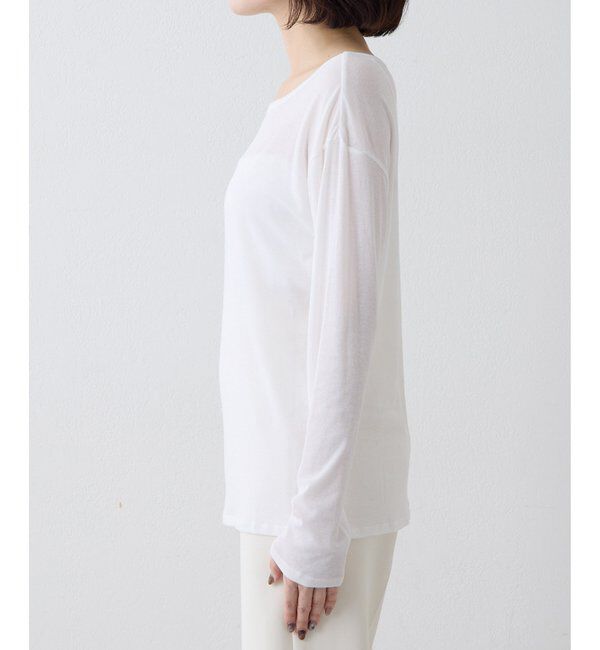 THE PAUSE「【THE PAUSE】シアーフライスロンTEE」|Tシャツ・カットソー|