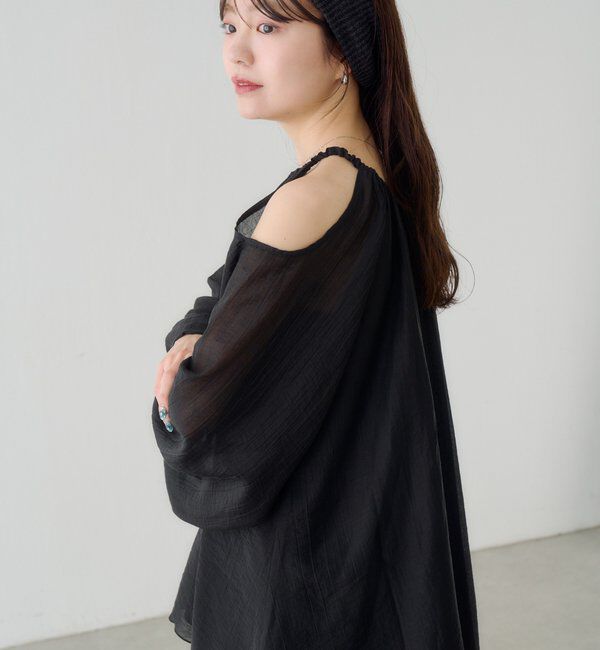  「【S.Lサイズ展開】カットアウトブラウス」|シャツ・ブラウス|
