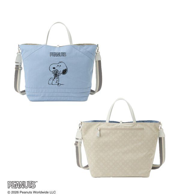  「《PEANUTS&times;russet》リバーシブルビッグトートバッグ」|トートバッグ|