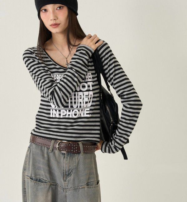 「メッセージトップス」|Tシャツ・カットソー|