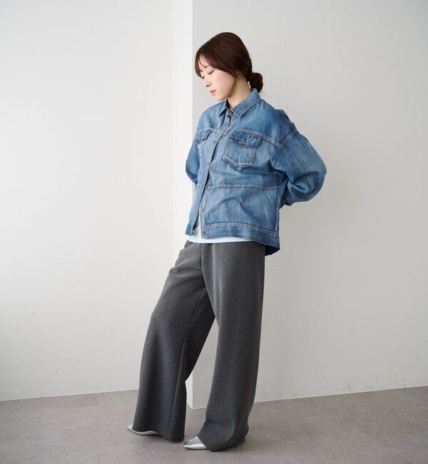  「【再入荷】シアーデニムシャツ」|シャツ・ブラウス|