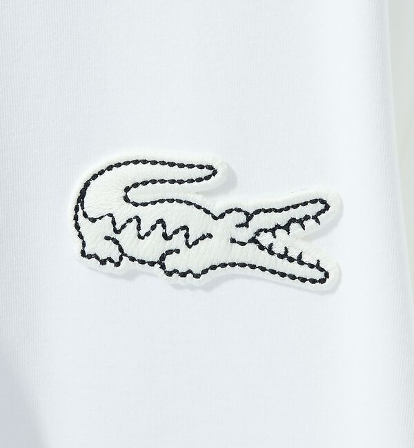 ABAHOUSE「【LACOSTE / ラコステ】オーバーサイズクロックエンブレムスウェットTシャ」|Tシャツ・カットソー|