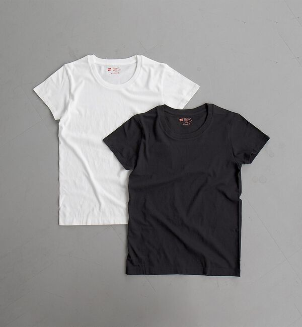 Rouge vif「【Hanes / ヘインズ】クルーネックTシャツ/ジャパンフィット/コットン10」|Tシャツ・カットソー|その他2