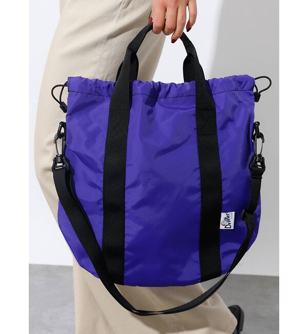 Rouge vif「【Drifter/ドリフター】LUNE TOTE/ルナトート/トートバッグ」|トートバッグ|パープル