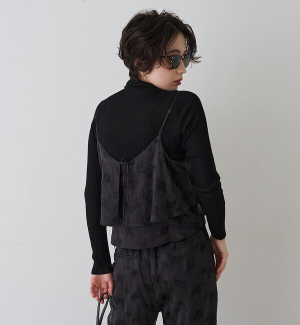 Rouge vif「【TICCA/ティッカ】前後2WAYキュプエンブロイダリービスチェ」|キャミソール|