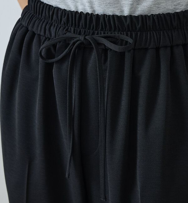 abahouse mavie「【美脚見え】カットジョーゼット イージーテーパードパンツ」|その他|