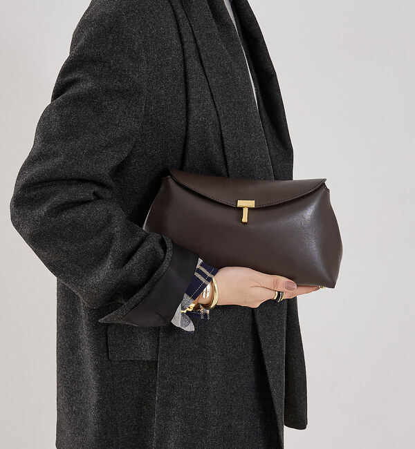 The Store by C' 「【TOTEME】T-Lock Clutch／クラッチバッグ」|クラッチバッグ|