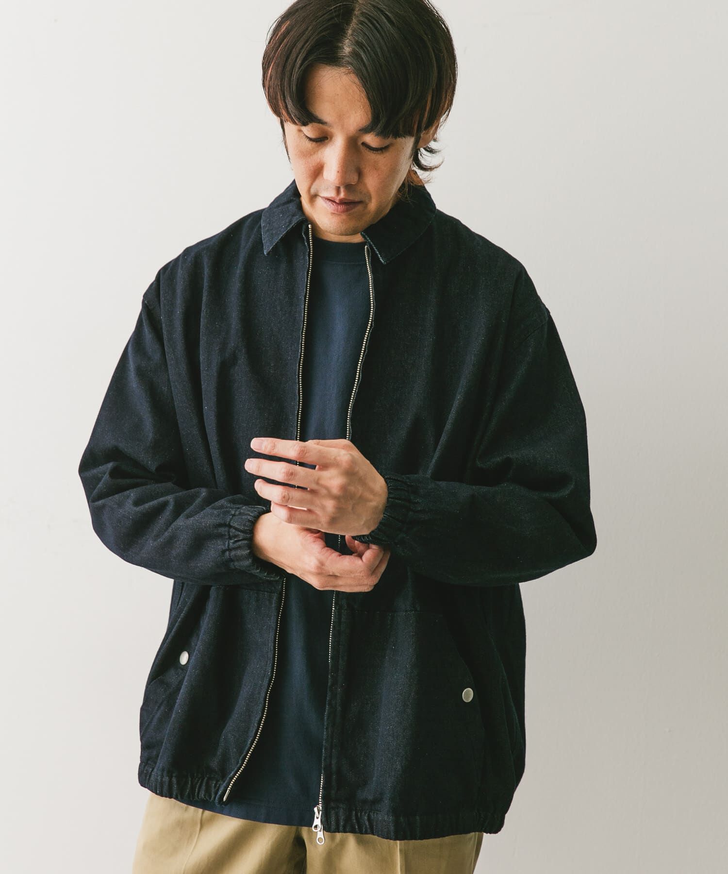 URBAN RESEARCH DOORS「Denim Zip Blouson」|デニムジャケット|