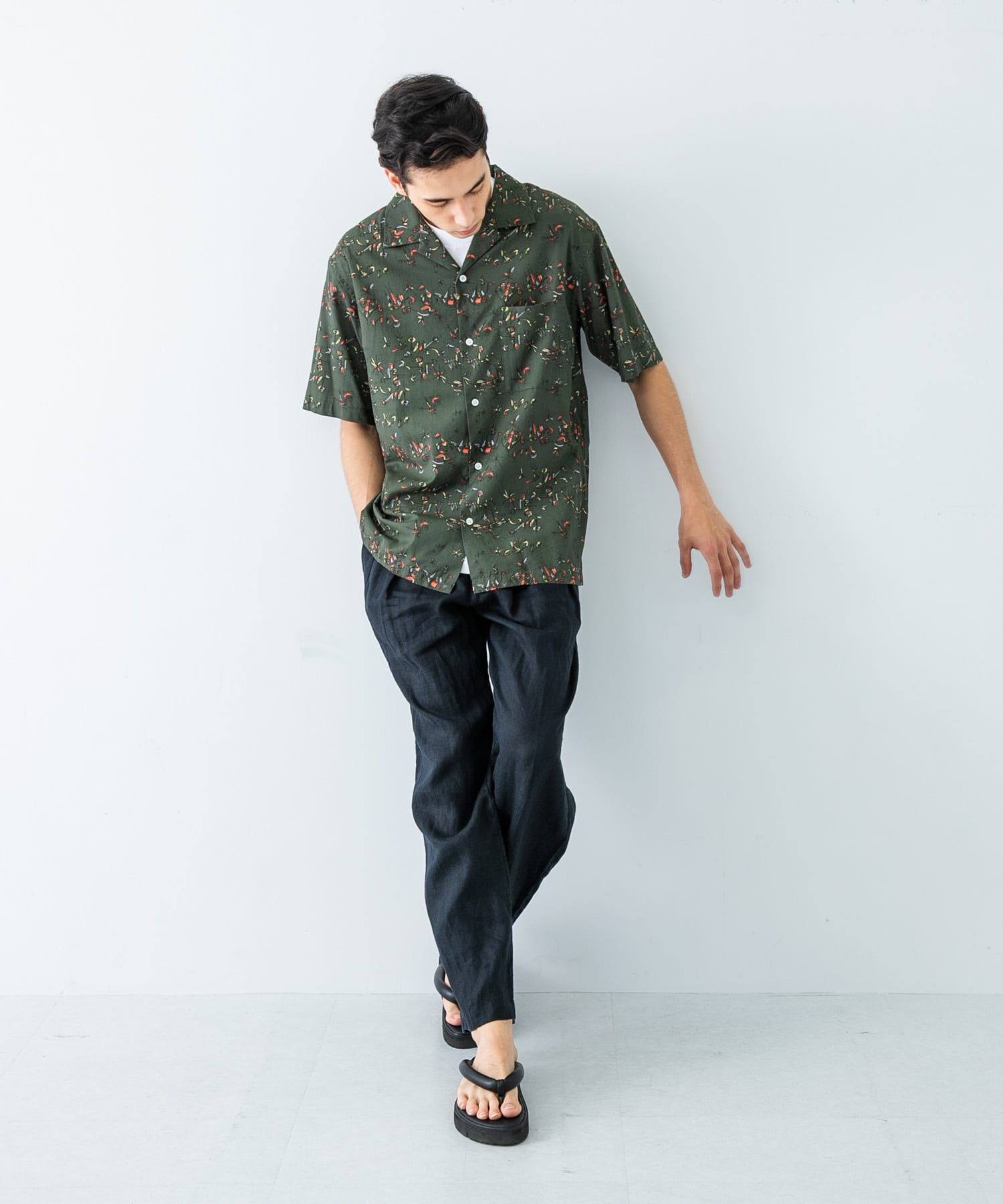 URBAN RESEARCH「LONGCHAMP PRINT SHIRTS」|シャツ・ブラウス|