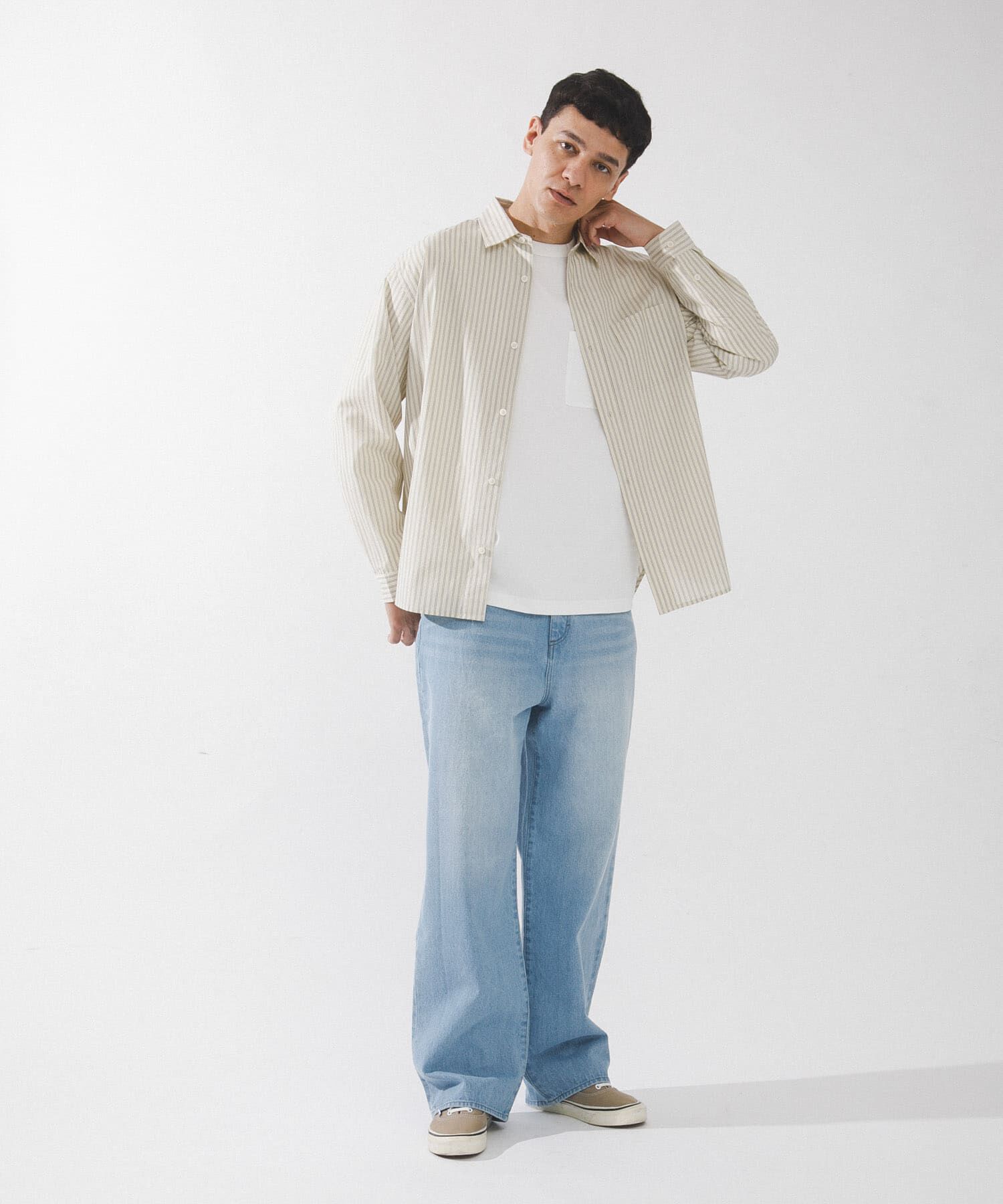 Sonny Label 「ストライプレギュラーカラーシャツ」|シャツ・ブラウス|