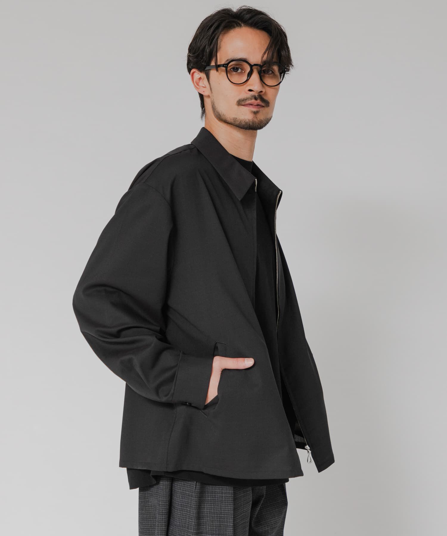 URBAN RESEARCH「WASHABLE WOOL SPORTS JACKET」|ブルゾン・スタジャン|