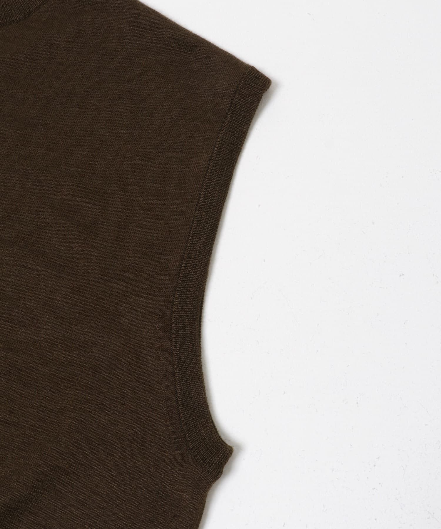 URBAN RESEARCH DOORS「Ramie High Gauge KnitVest」|ベスト・ジレ|