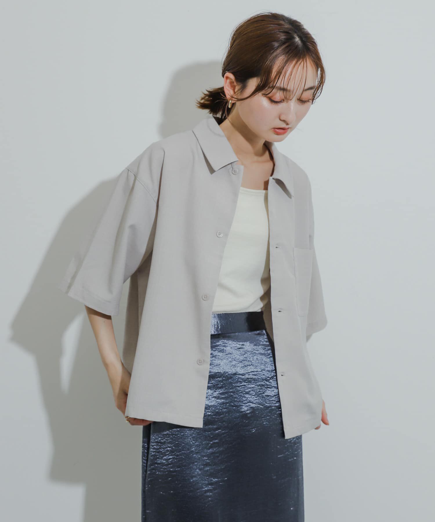 SENSE OF PLACE by URBAN RESEARCH「『ｲｰｼﾞｰｹｱ/ｾｯﾄｱｯﾌﾟ対応/ﾕﾆｾｯｸｽ』ﾘﾈﾝﾗｲｸﾎﾞ  」|シャツ・ブラウス|