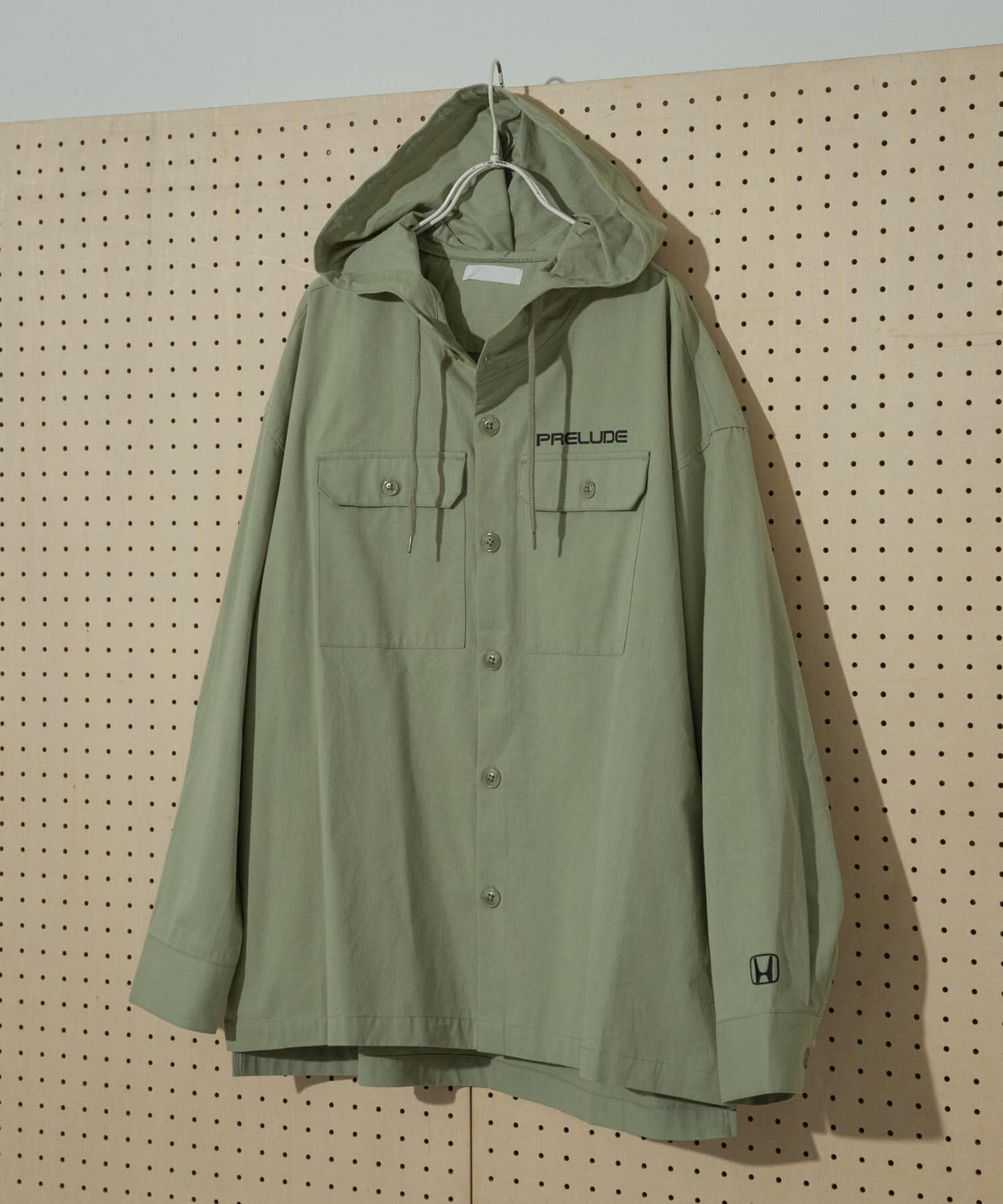 SENSE OF PLACE by URBAN RESEARCH「HONDA Hoodie Long-Sleeve Shirts」|シャツ・ブラウス|ミント