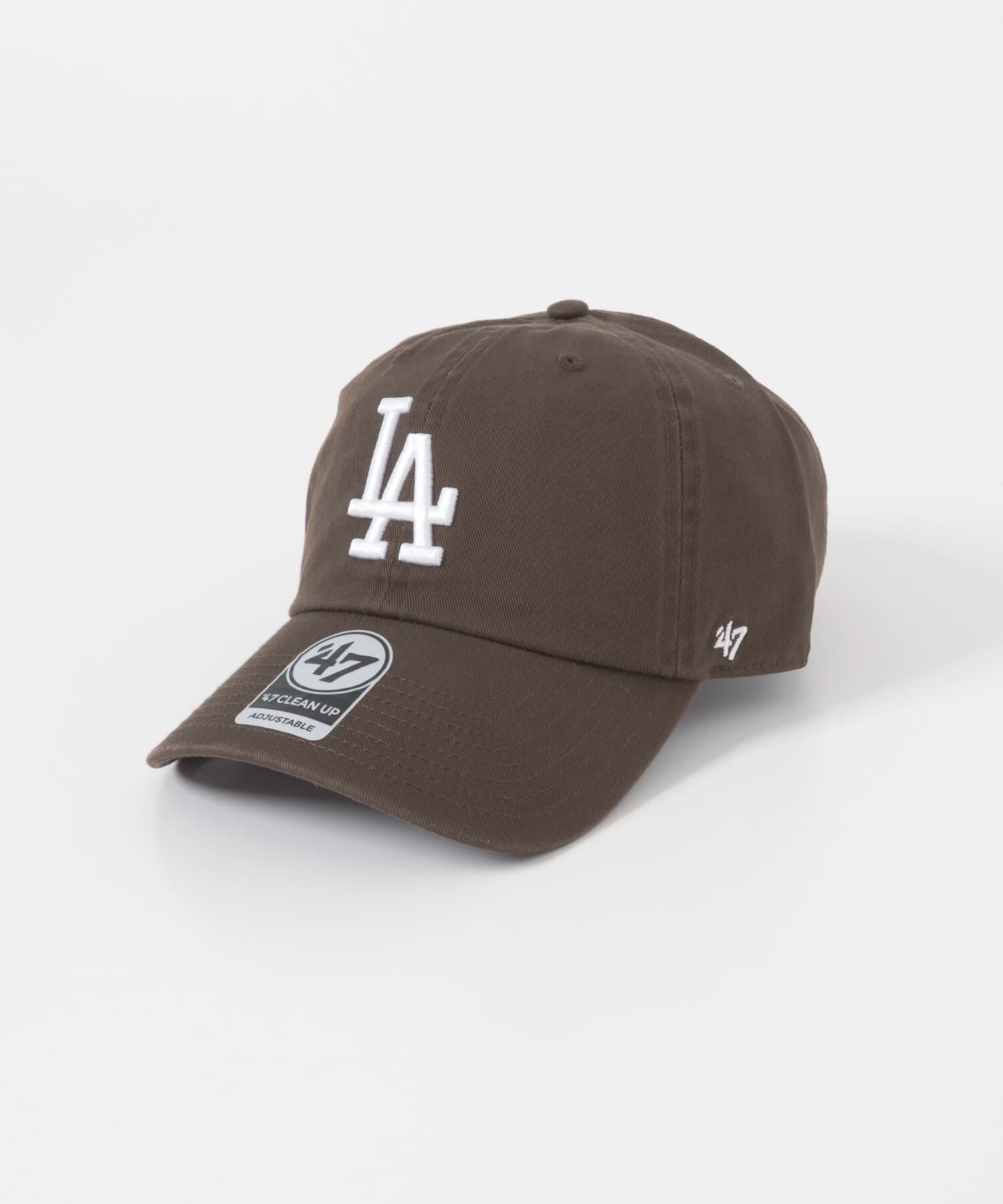 SENSE OF PLACE by URBAN RESEARCH「『WEB/一部店舗限定』FORTY SEVEN　47 CLEAN UP DODGERS」|キャップ・キャスケット|ブラウン