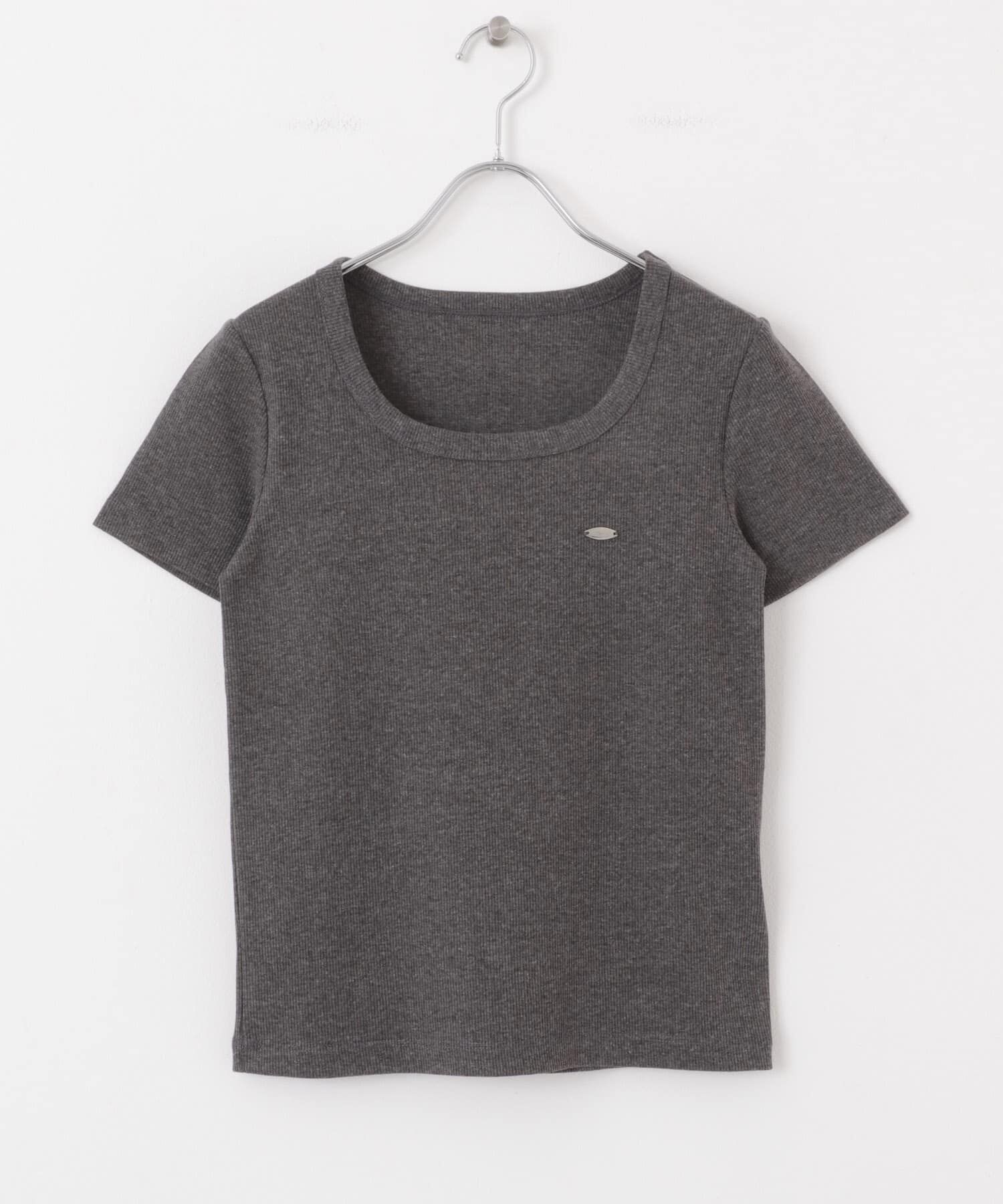 SENSE OF PLACE by URBAN RESEARCH「ラウンドネックリブTシャツ(半袖)」|Tシャツ・カットソー|