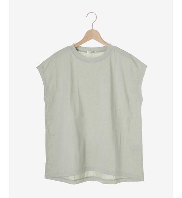 le.coeur blanc「オーガニックコットンフレンチスリーブTシャツ」|Tシャツ・カットソー|
