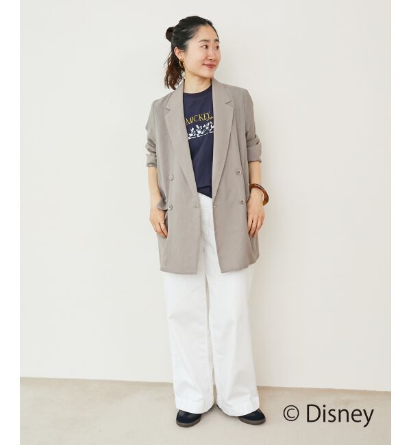  「【Disney】Mickey&Friends/プリントTシャツ」|Tシャツ・カットソー|
