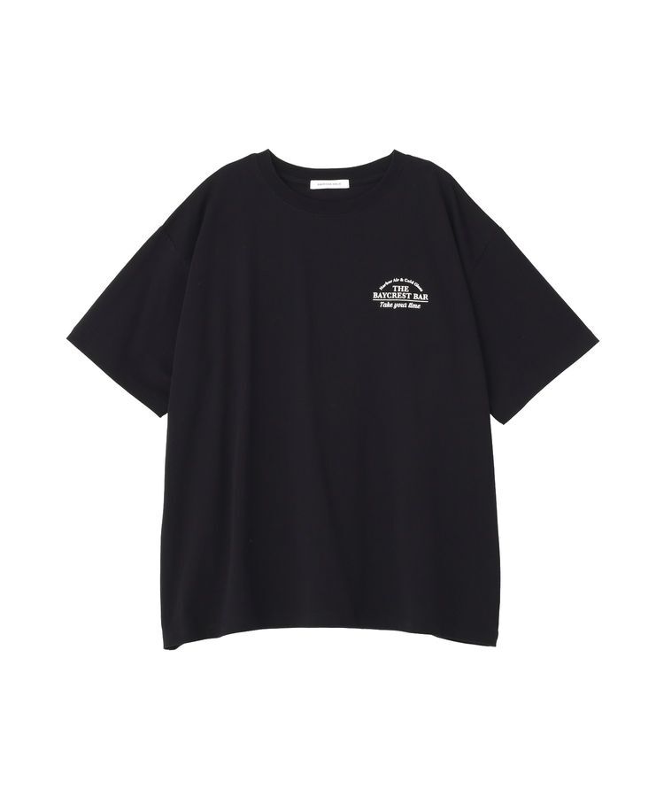 AMERICAN HOLIC「BARロゴプリントTシャツ」|Tシャツ・カットソー|Black