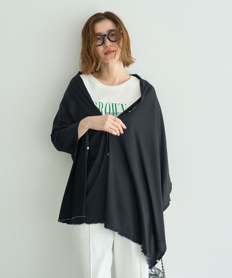 YECCA VECCA「【Wpc.】UVカット接触冷感3wayショール」|ストール|