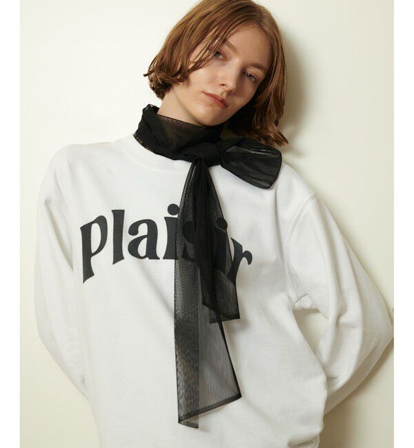 allureville「ロゴスウェットプルオーバー」|Tシャツ・カットソー|オフホワイト