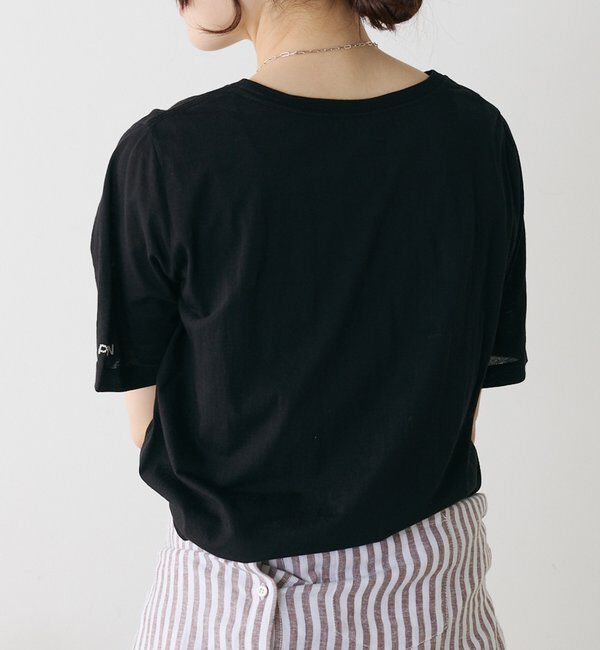  「シアーシンプルTシャツ」|プルオーバー|