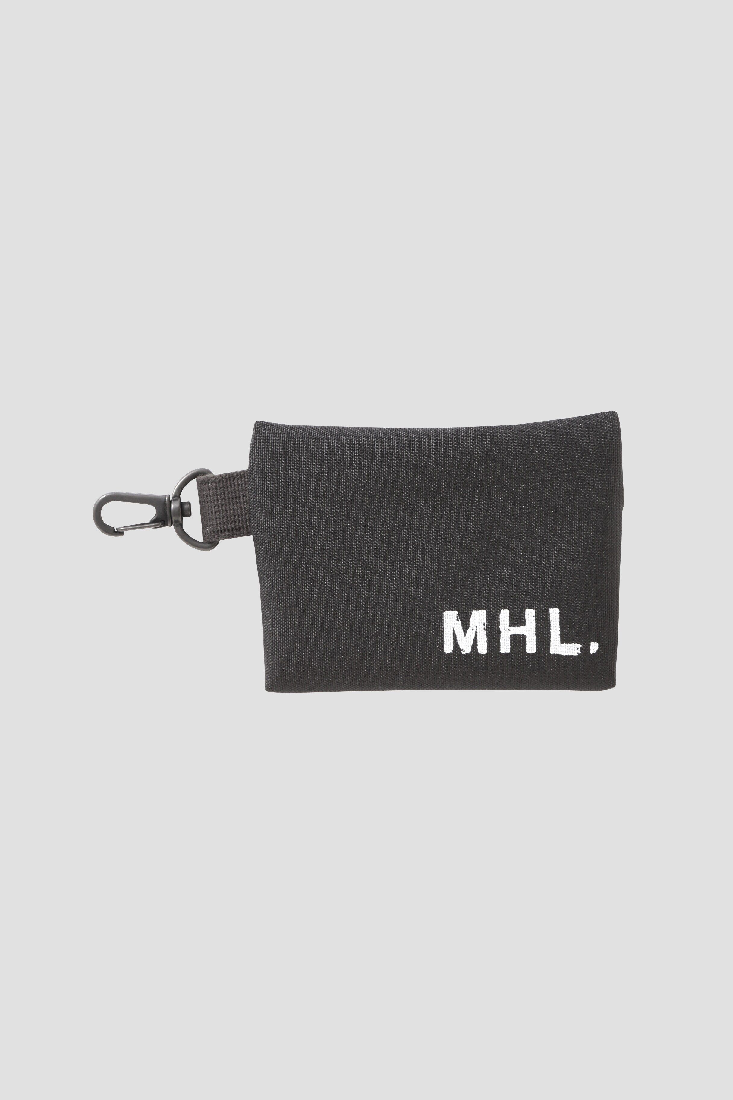 MHL.「POLYESTER CANVAS」|ステーショナリー|BLACK