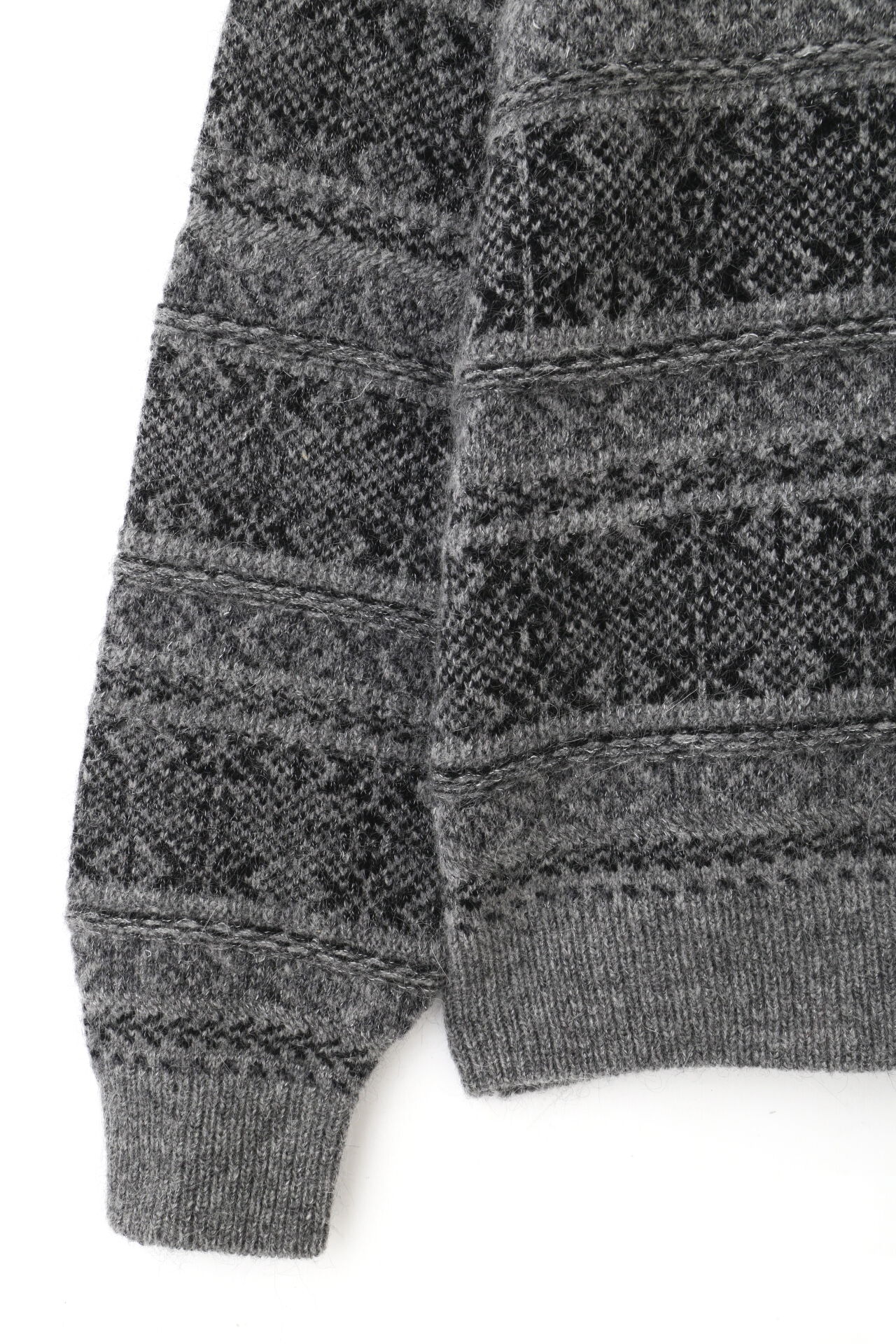YLEVE 「YLEVE / WOOL MOHAIR FAIR ISLE KNIT」|ニット・セーター|
