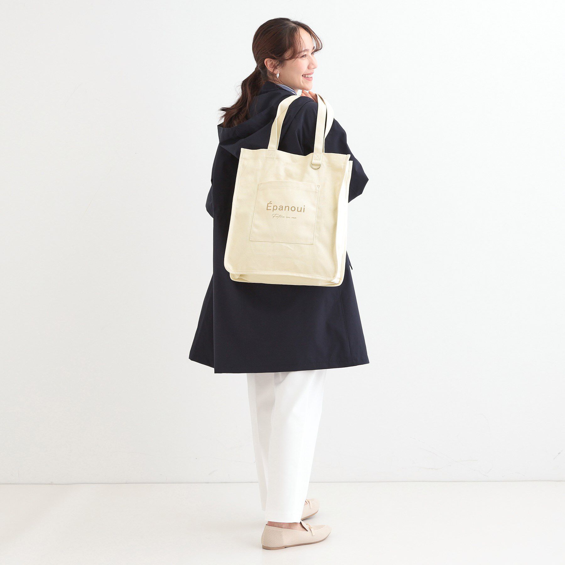 SHOO･LA･RUE「【推し活にも】うちわが入るトートバッグ」|トートバッグ|