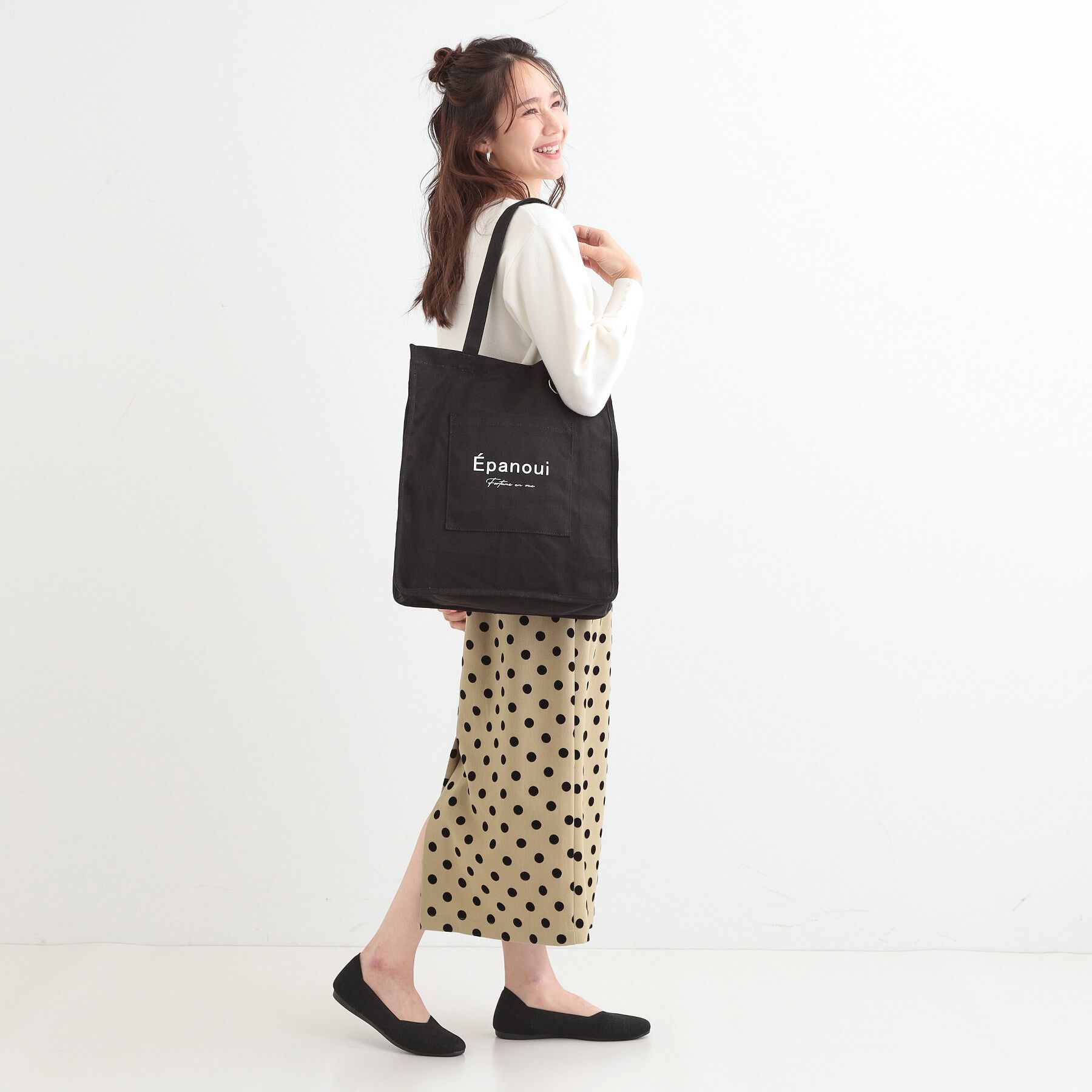SHOO･LA･RUE「【推し活にも】うちわが入るトートバッグ」|トートバッグ|