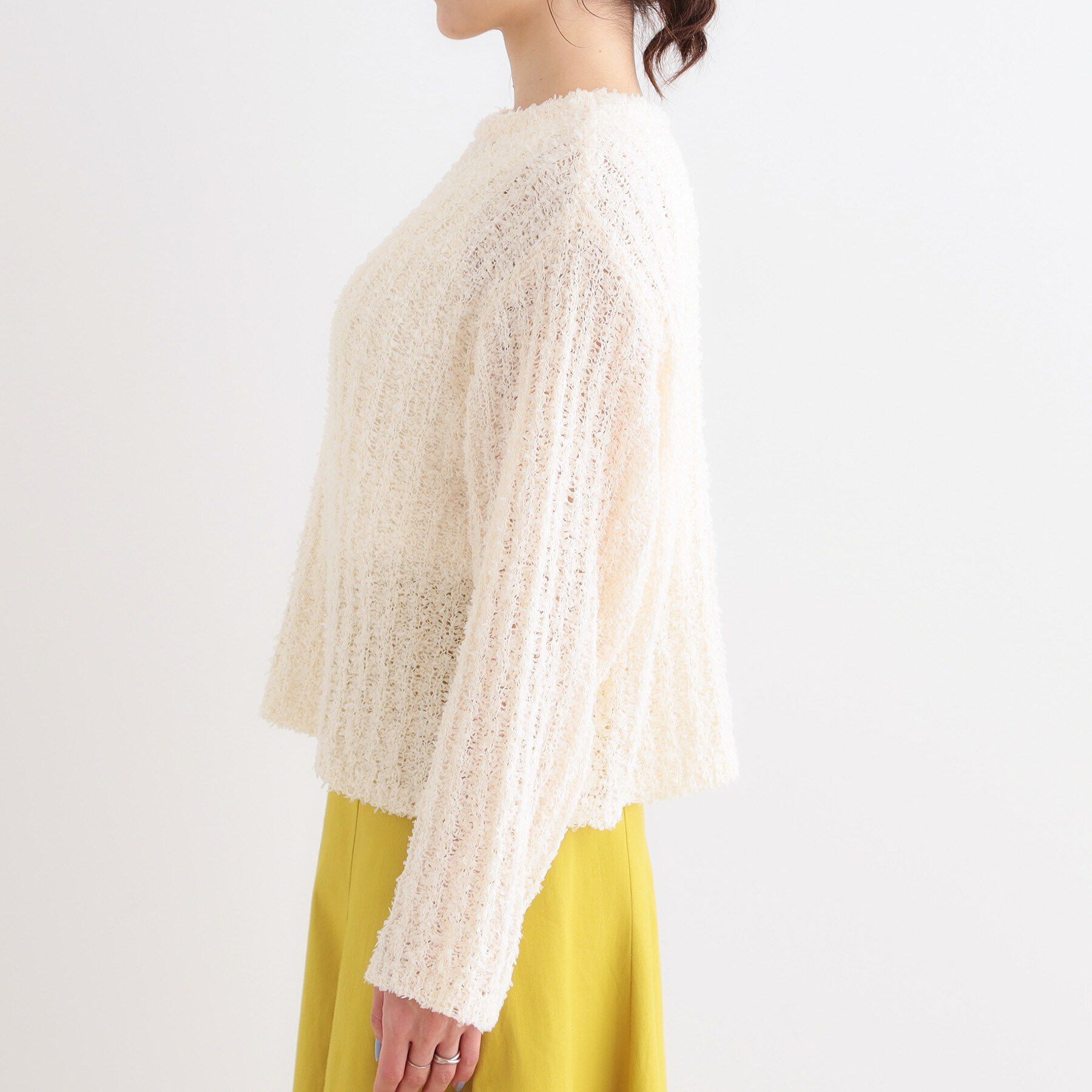 SHOO･LA･RUE「程よくエアリー テープヤーンニット」|ニット・セーター|
