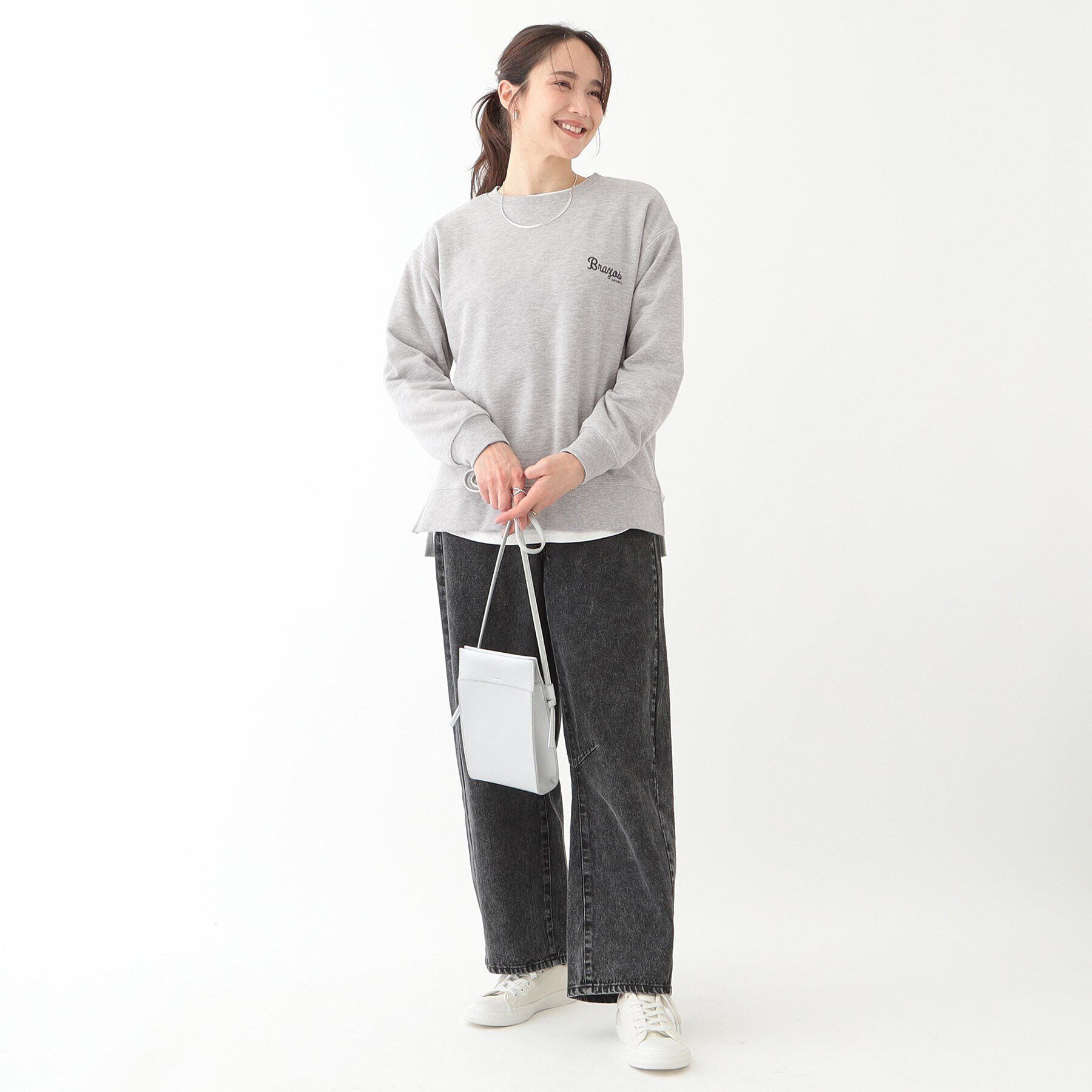 SHOO･LA･RUE「【洗える/S-LL】選べる3柄 グラフィックスウェット」|Tシャツ・カットソー|