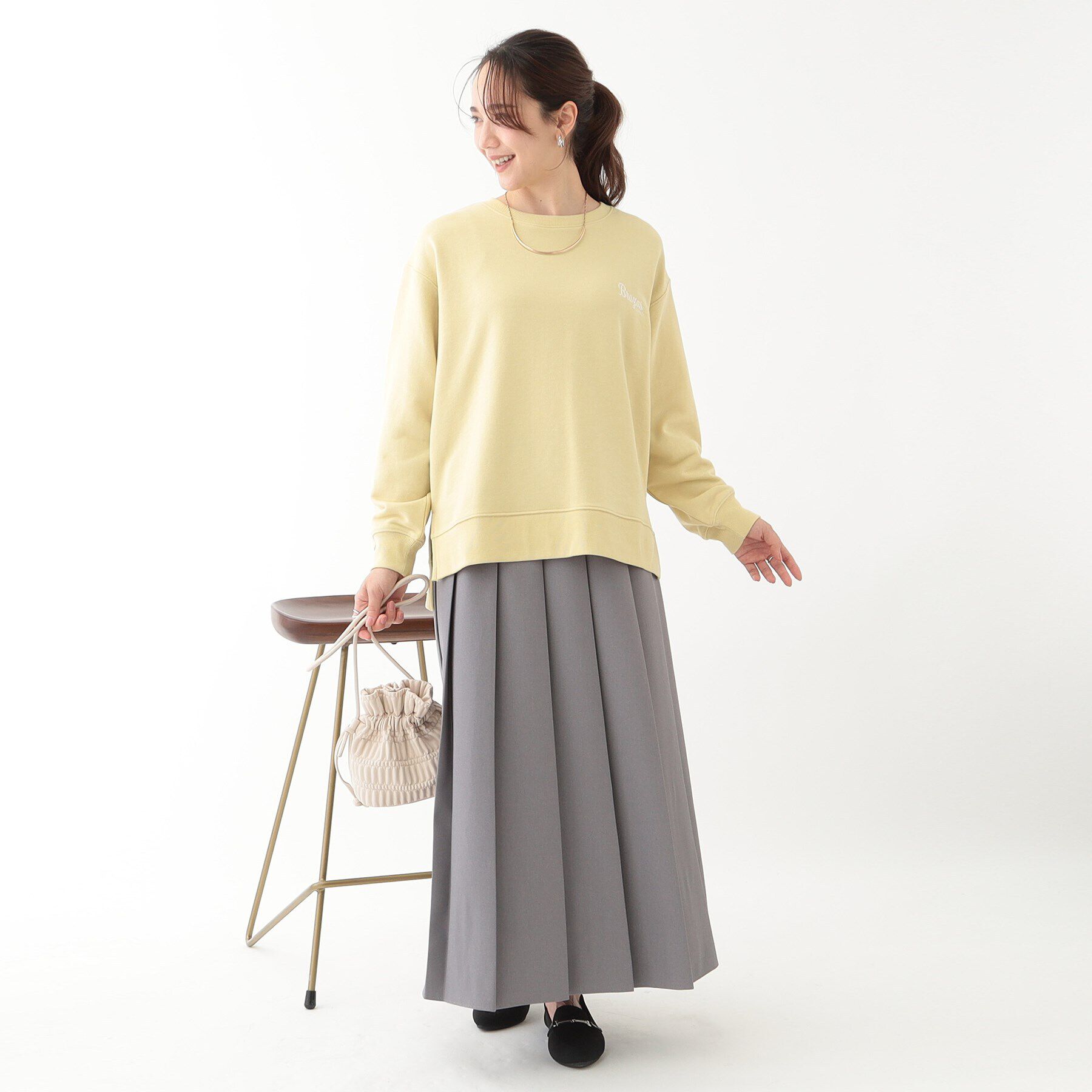 SHOO･LA･RUE「【洗える/S-LL】選べる3柄 グラフィックスウェット」|Tシャツ・カットソー|