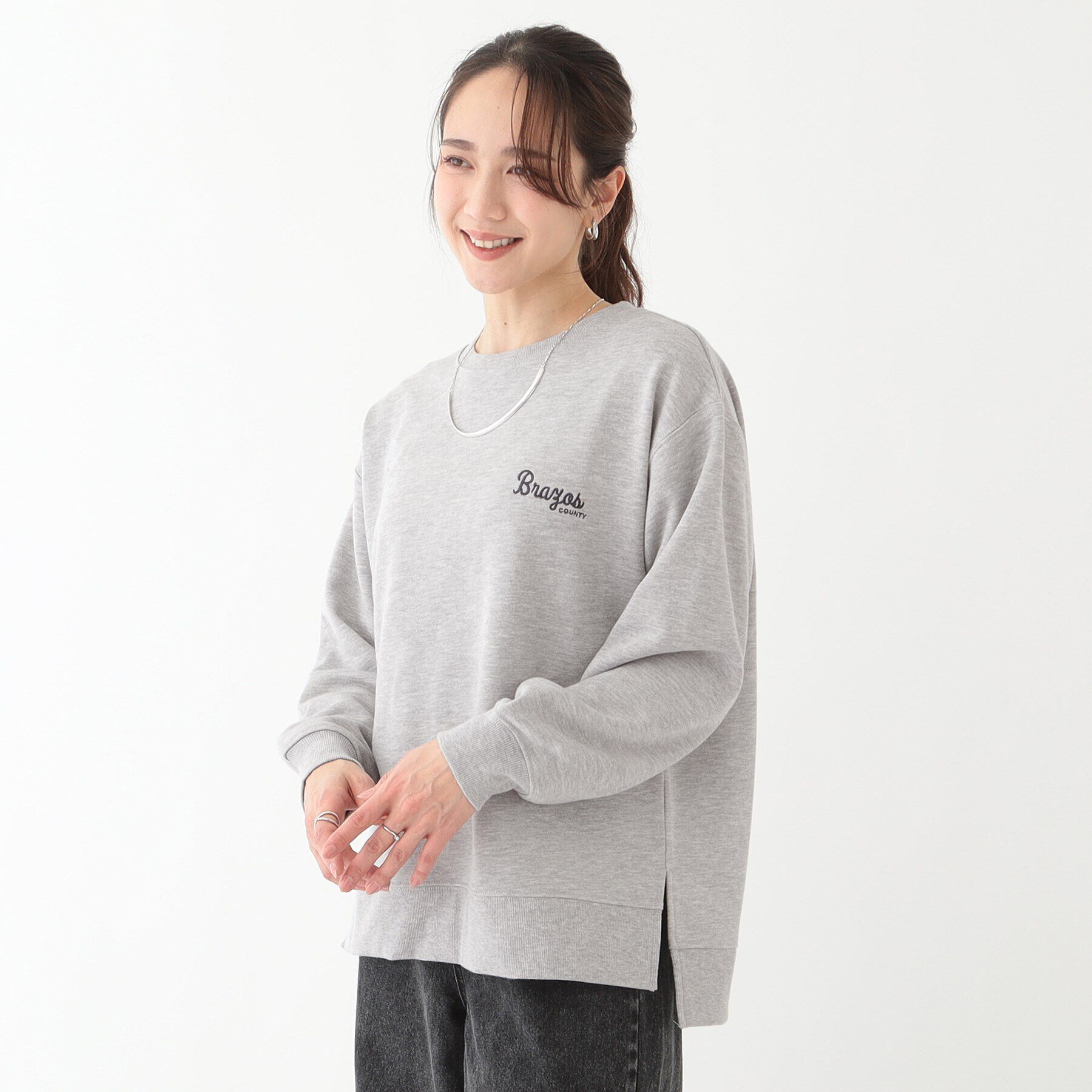 SHOO･LA･RUE「【洗える/S-LL】選べる3柄 グラフィックスウェット」|Tシャツ・カットソー|