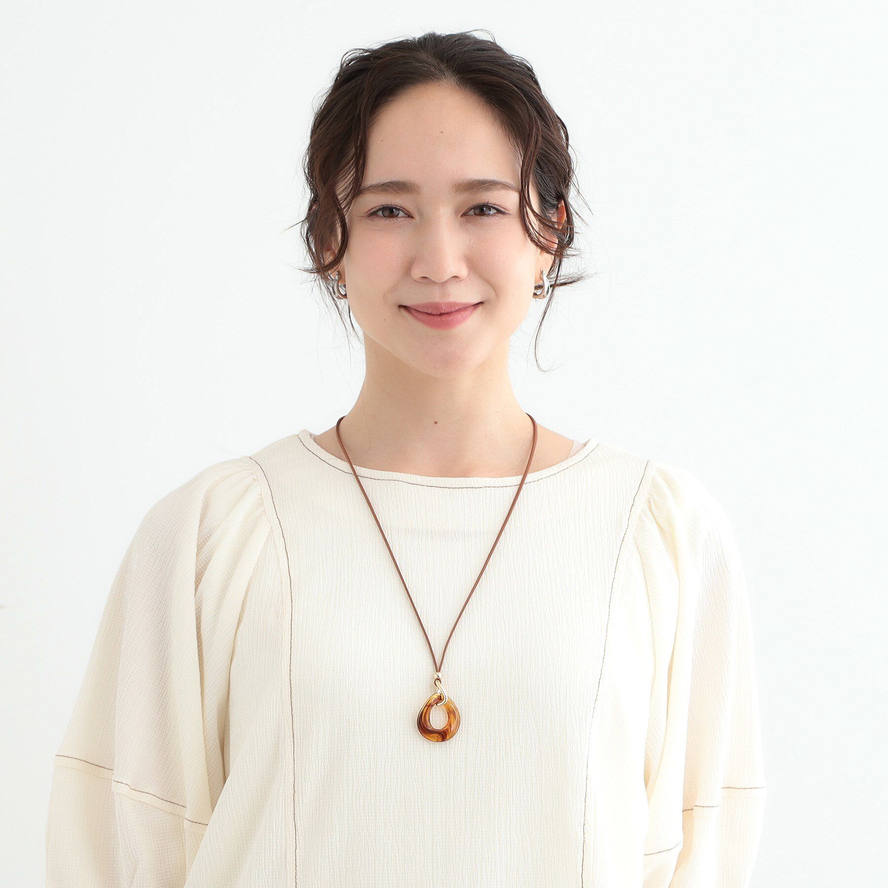 SHOO･LA･RUE「オーバルワントップコードネックレス」|ネックレス|
