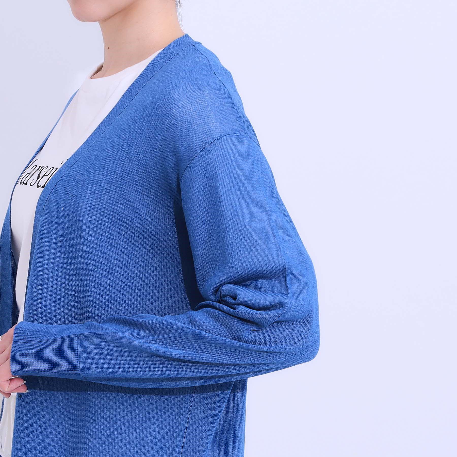 SHOO･LA･RUE「【洗える/ひんやり】体型カバーにも トッパー ロングカーディガン」|カーディガン|