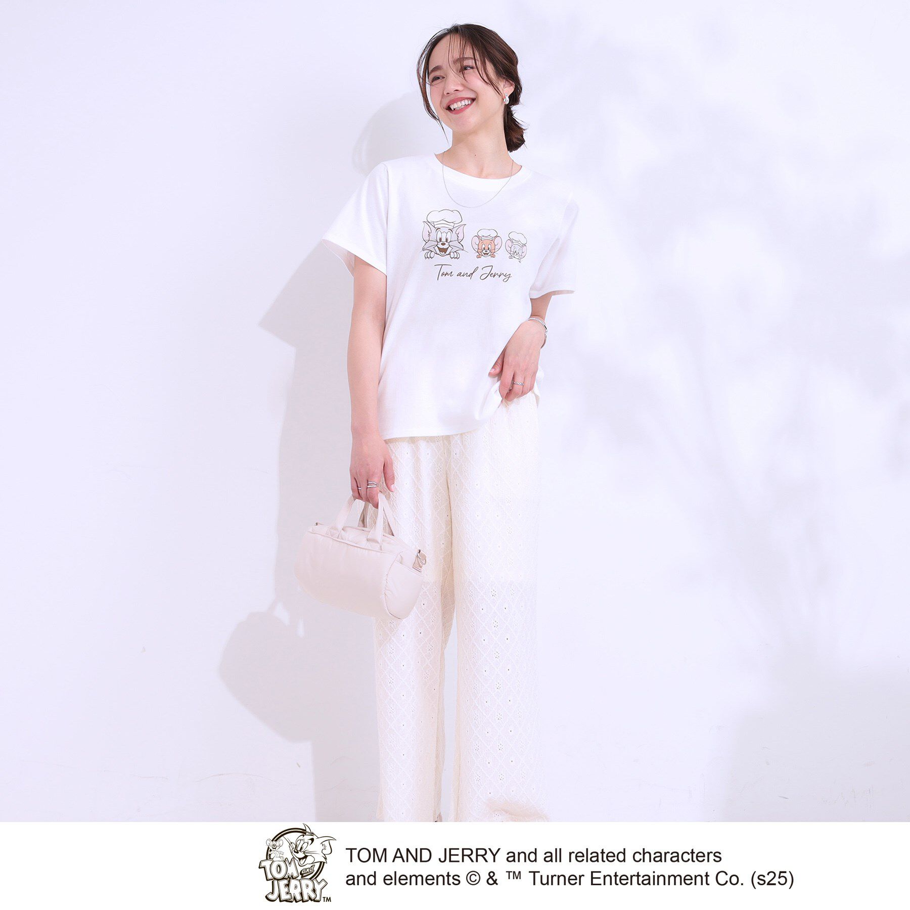 SHOO･LA･RUE「【TOM and JERRY 別注】ベーシックTシャツ」|Tシャツ・カットソー|