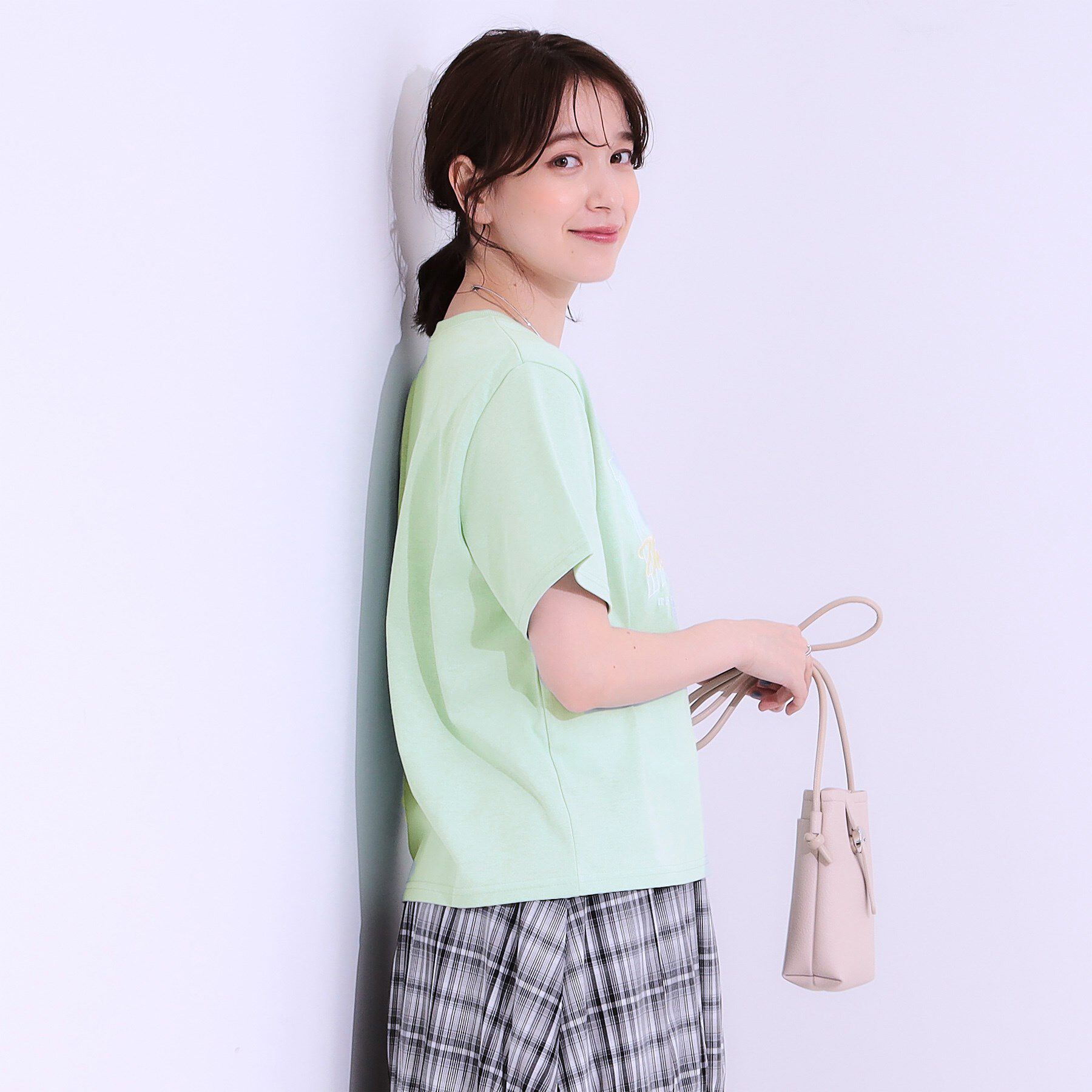 SHOO･LA･RUE「【S-LL】選べる4柄 デザイン刺繍アソートTシャツ」|Tシャツ・カットソー|