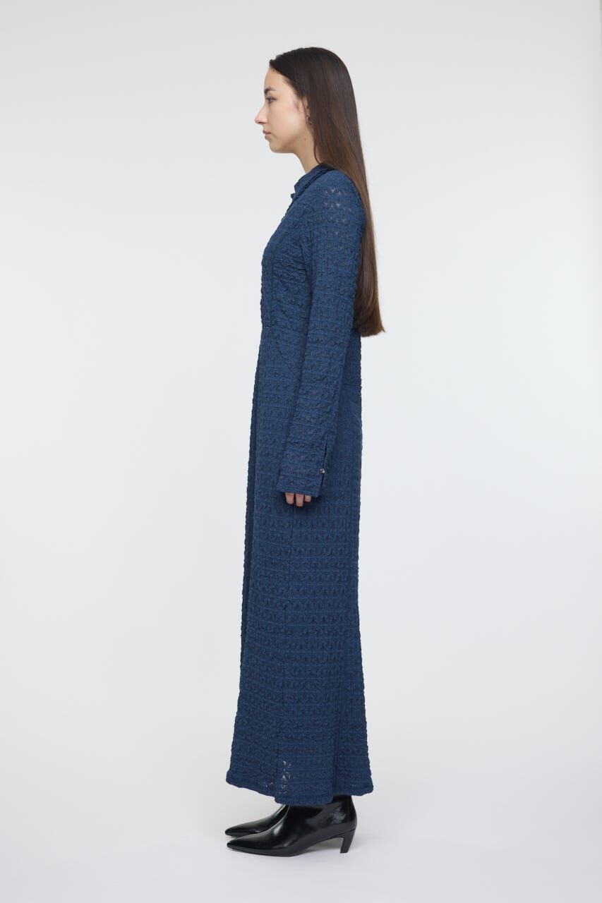 MOUSSY「L/S MERMAID LACE LONG ドレス」|ワンピース|