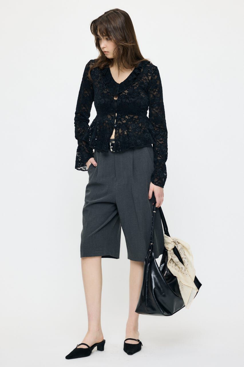 MOUSSY「TUCK WIDE HALF パンツ」|その他|