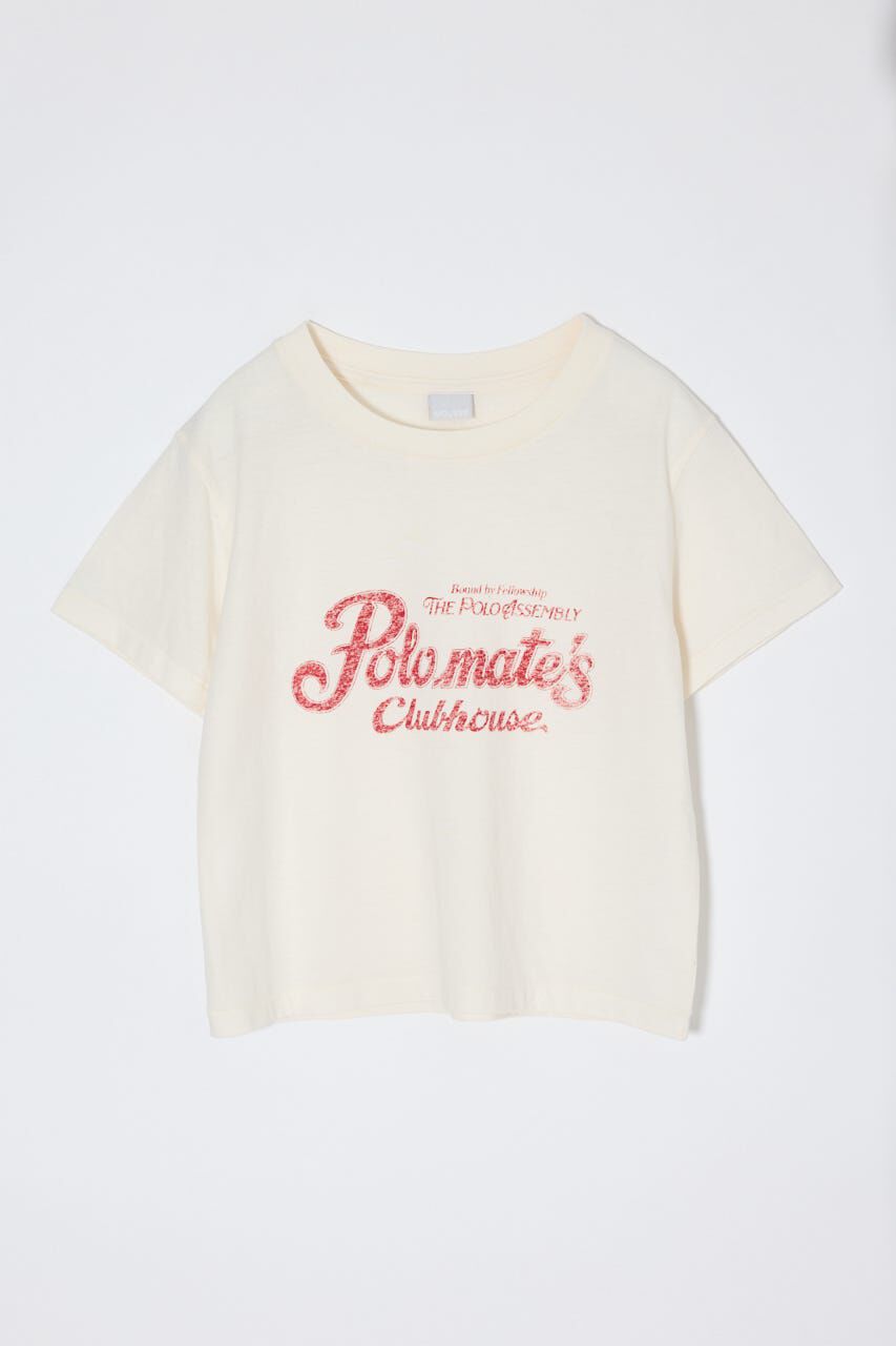 MOUSSY「NOSTALGIC LETTERED TEE」|Tシャツ・カットソー|O/WHT1