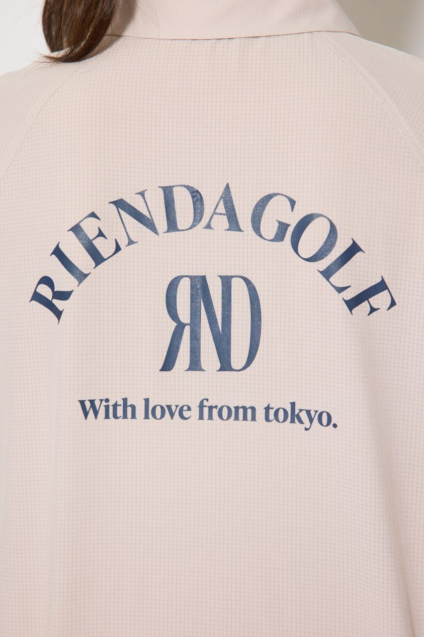 rienda「バイカラージップポイントブルゾン」|ブルゾン・スタジャン|